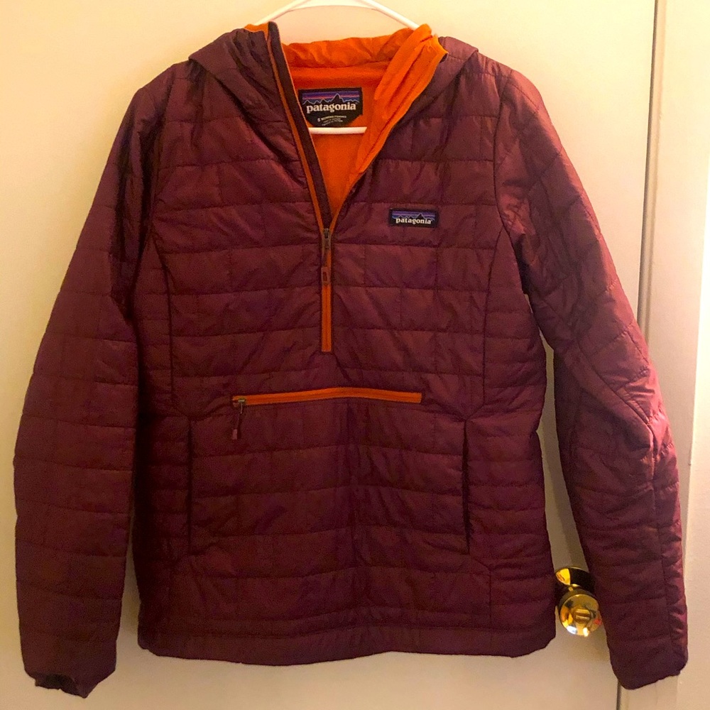 WORN ONCE. PATAGONIA Nano Puff Pullover. Sz Small